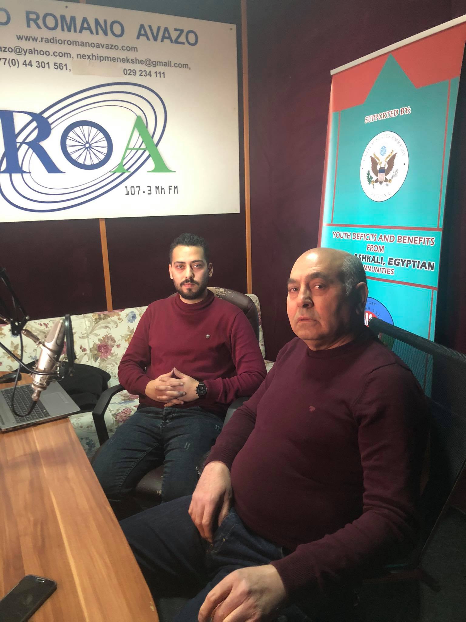 Misafiri ano studio: Hysni Qylangji, Ekzekutivuno Direktori kotar BRO “Romani Baht”