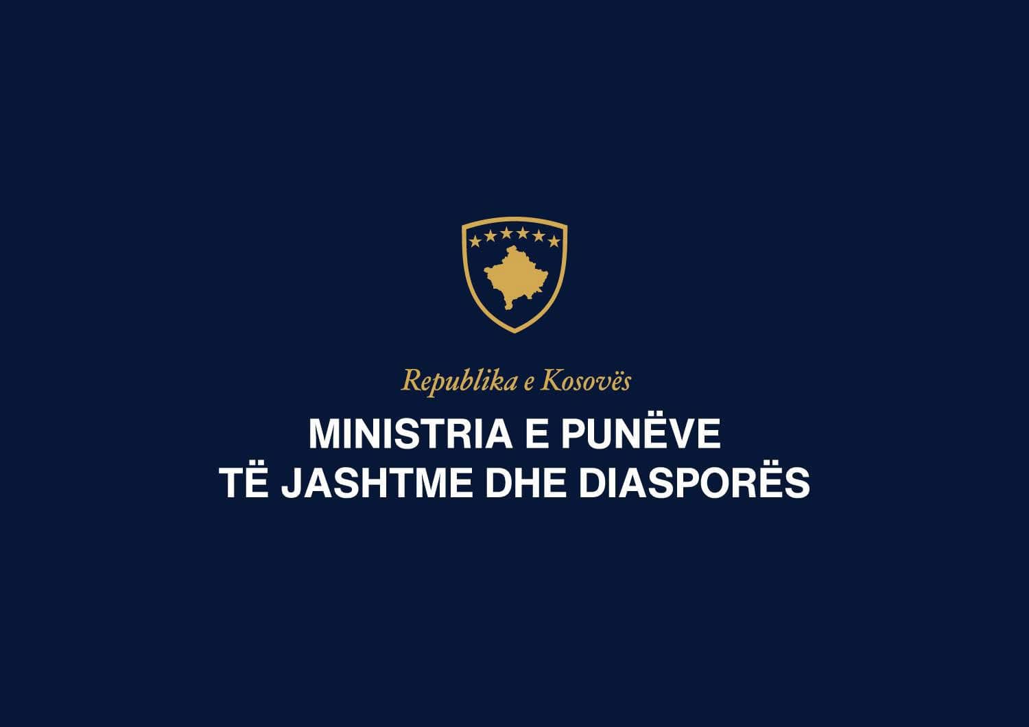 Janglaripe Ministria vash avrutne Bukya thay Diaspora-Kosovaki Republika