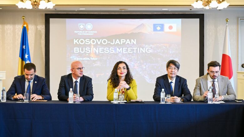 Presidenta, Vjosa Osmani arakhlola ani vizita ani Japonia